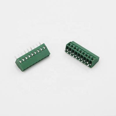 China PCB Screw Terminal Block ZB128V-2.54mm 21 - A.W.G. 30 for sale