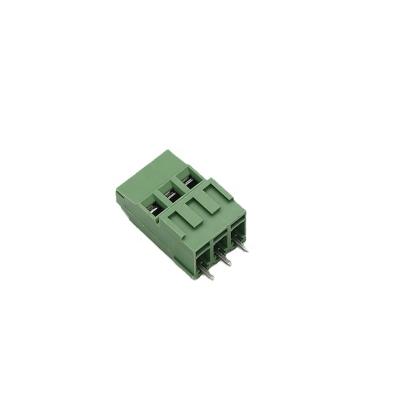 China Wire Connector PCB Screw Terminal Block 22-14AWG Conductor Size Terminal Block 128H for sale