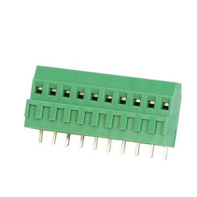 China Pitch 381 PA66 ZB128HL ZB128H ZB128L 3.81 High Profile Wire To Board PCB Rising Screw Clamp Terminal Block Connector for sale