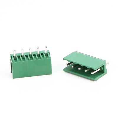 China ZBHT508V ZBHT508R TB pluggabble 45 degree female male socket PCB vertical pitch 5.08 angle 11 - A.W.G. 20 for sale