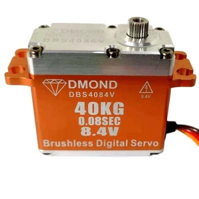 China RC Hobby DMOND DBS4084V 40KG 0.08sec 8.4V Brushless High Speed ​​Steering Gear MONSTER KILLER SERVO For Big 700cc Jet Airplane Helicopter for sale