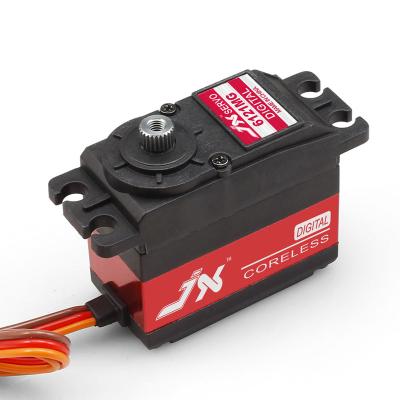 China RC Hobby JX PDI-6121MG 21KG High Torque Metal Gear Digital Coreless Servo Standard Servo For RC Model Flat Car 0.1sec for sale