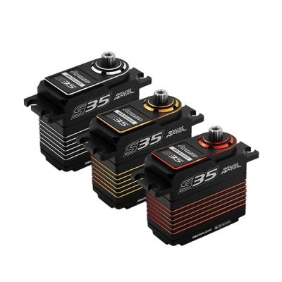 China Vehicles & Remote Control Toys Operate HD Storm S35 35kg 0.07sec 8.4V Full Metal Race-Grade Digital Brushless Servo For RC Car for sale