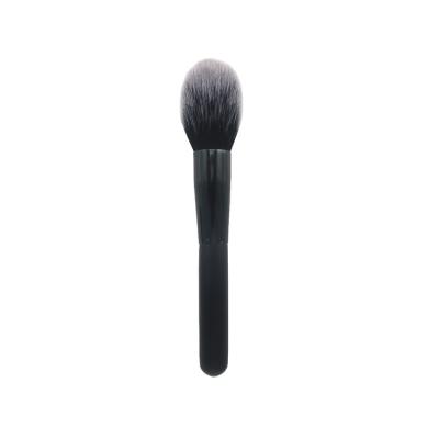 China Angular Amazon Blush Hot Sale High Quality Black Cosmetic Single Brush Powder Blush Makeup Beauty Tool for sale