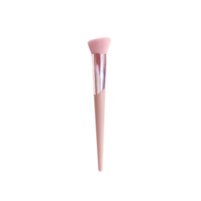 China Angular Blush High Quality Simple Nudity Contour Pink Beveled Concealer Pencil Setting Makeup Brush Beauty Cosmetic Tool for sale