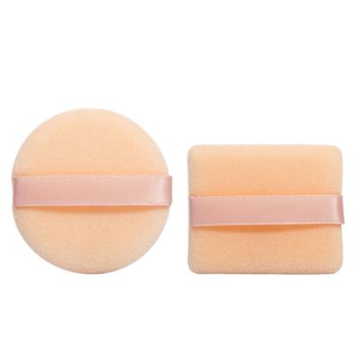 China Facial Makeup Including Blush Fuzzy Flocked Coat 2pcs Chinese Wholesale Supplier Baby Skin Powder Blast Base Sponge Bare Air Cushion for sale