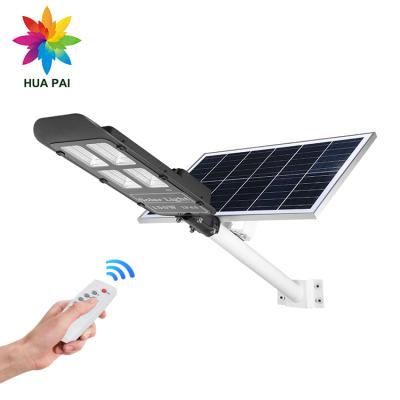 China ROAD HUAPAI SMD aluminum outdoor Ip65 waterproof 30w 50w 100w 150w 200w 300w led solar street light price for sale