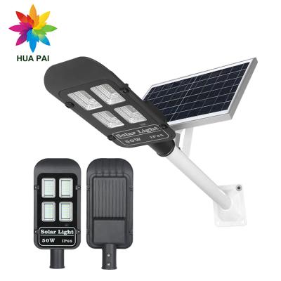 China High Quality ROAD HUAPAI Outdoor Waterproof Ip65 30w 50w 100w 150w 200w 300w Road Led Solar Street Light Price for sale