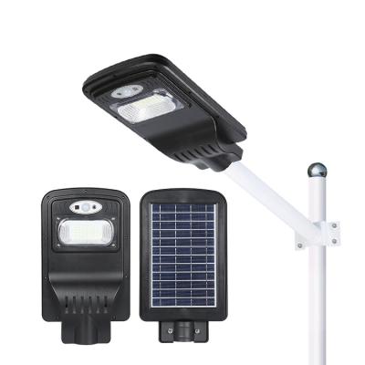 China ROAD HUAPAI Factory Customized Cheap One Piece 20watt All In One Solar Led Street Light for sale