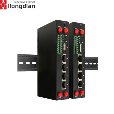 China Vehicle Bus Hongdian Taxi WiFi GPS 4G WiFi Gateway Router Industry Application for sale