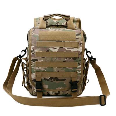 China Wholesale Waterproof Molle Waterproof Custom Army Logo Laptop Packing Messenger Bag Military Tactical Backpack for sale