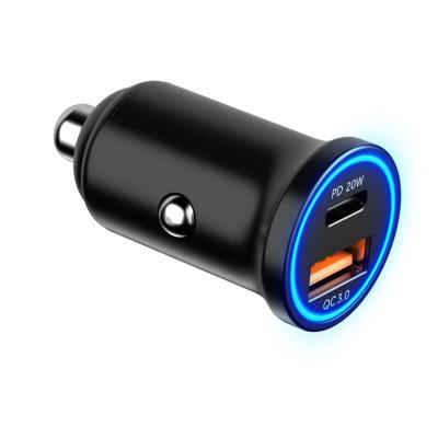 China Fast charging 3.0 QC3.0 36W output IBD car charger USB 2.0 palladium in-car chargers Samsung s10 car charger for sale