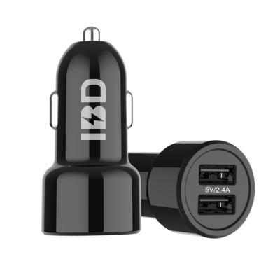 China Factory Design Mini OEM Mini 15W 12W Mobile Phone Dual Charger Adapter USB Electric Car Fast Charger For Xiaomi for sale