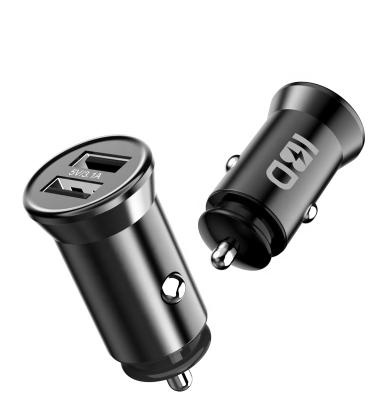 China IBD 3.1a 4.8a 24w mobile phone dual usb car charger, 5a charger, 4.8amp usb car usb car charger for sale