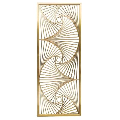 China CLASSIC Decorative Luxury Gold Screen and Steel Room Dividers Divide for Bedroom for sale