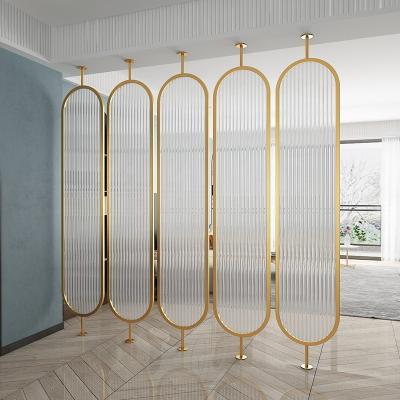 China Modern Room Dividers Panels Room Divider Foshan Glass Divider Walls for sale