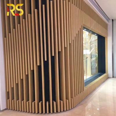 China Shoping Artistic Mall Aluminum Ceilings Tile Trim Ceiling Decorative Wall Aluminum Beam for sale