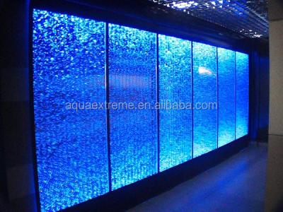 China LED ACRYLIC room divider, elegent moving bubble wall effection for sale