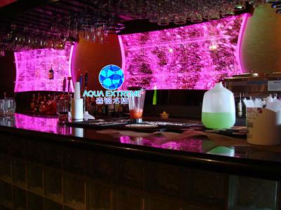 China ACRYLIC Water Bubble Wall Panel Cabinet Suit For Bar Decoration for sale