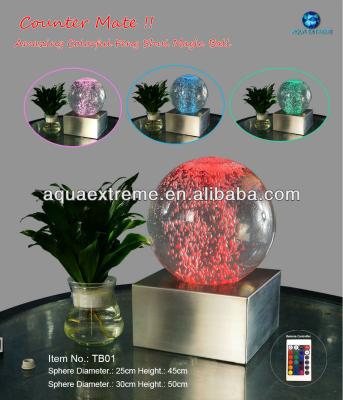 China Colorful PVC LED Magic Bubble Sphere, Table Top Fountain Magic Ball for sale