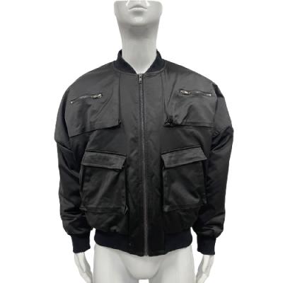 China 2021 OEM ODM Mens Streetwear High Quality Custom Made Slim Bomber Jacket for sale