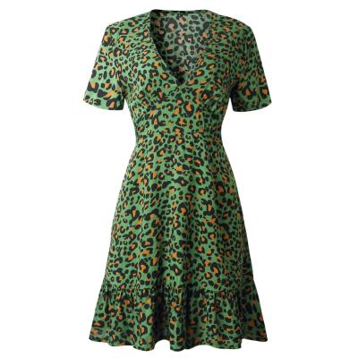 China 2021 Newest Design Anti-Static Women Summer Dresses Ladies Cotton Casual Dresses for sale