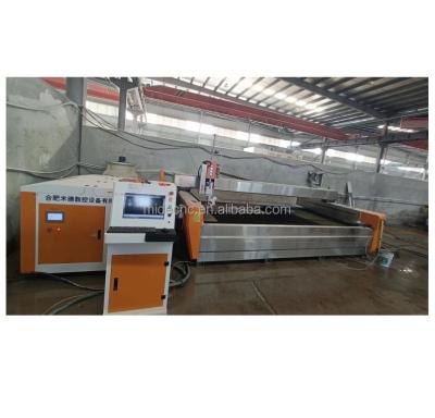 China Building Material Shops Five-axis AC Water Cutter Jet Cutting Machine Water Jet Saw For Marble /Granite/Quartz/ Porcelain Stone for sale