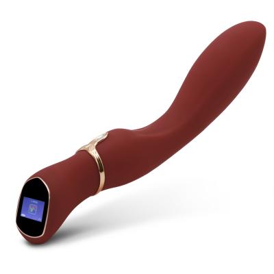 China New style 8 vibration mode 3 speed real touch feeling clitoris massager g spot vibrator adult massager for sale