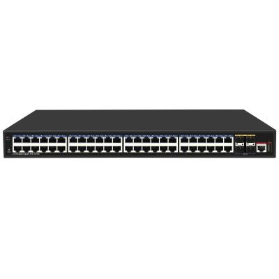 China LACP Onv CCTV System Managed Uplink Left Layer 52 Gigabit 400W VLAN 52 Port 10 VLAN DOS Efficient Durable Switch for sale