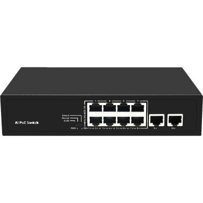 Κίνα Hot Selling LACP Product 10 Ports Switch 10/100M Industrial Network Switch PoE Smart Standard Switch προς πώληση