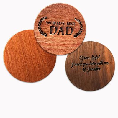 China Diy Natural Wooden Wireless Charger Making Quick Fill Bamboo Slice Carving Design for sale