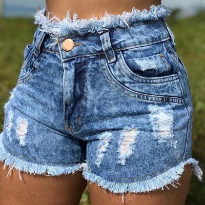 China Viable Favorite Monkey Wash Other Women Jean Shorts Shorts Not Support 8811 Women's Jeans for sale