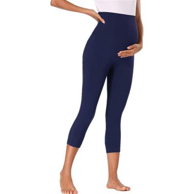 China High quality antibacterial pants for pregnant women with high waist and comfortable gaiters for sale