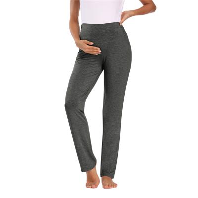 China Antibacterial Hot Selling Breathable Leggings For Pregnant Women Stretch Pants Sweatpants for sale