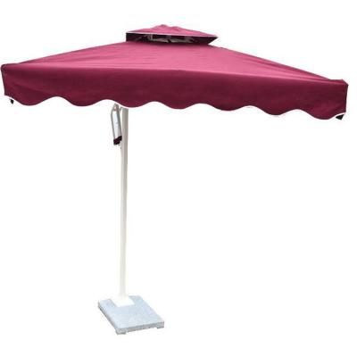 China Modern Big Size Backyard Restaurant Outdoor Umbrella Garden Parasol Patio Umbrellas for sale