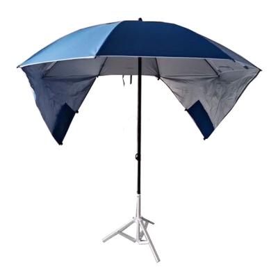 China Modern Factory Cheap 200Cm Sun Parasols Vintage Custom Print Umbrella For Beach for sale