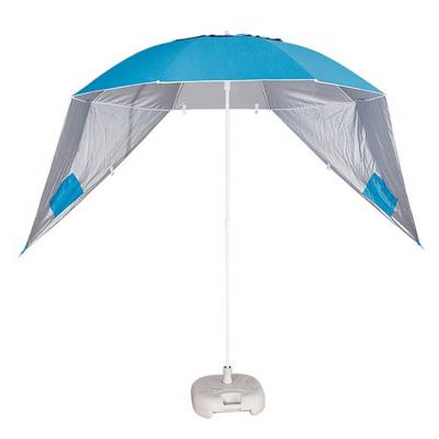 China Modern Garden Sunshade Promotional Beach Umbrella Oem Logo Printed Outdoor Parasol for sale