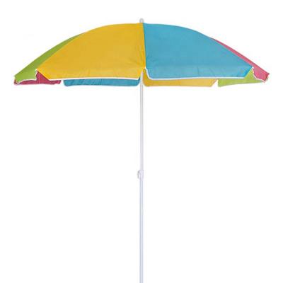 China Modern Oem Logo Printed Outdoor Parasol De Plage Waterproof Outdoor Umbrella Beach Sunshade for sale