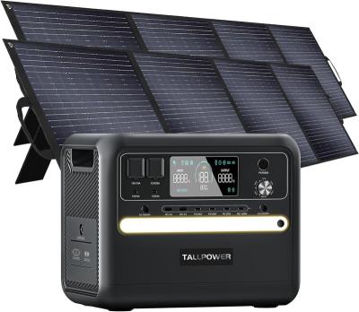 China Type C Home outdoor stations supply 2000w for emergency camping portable solar generator for sale