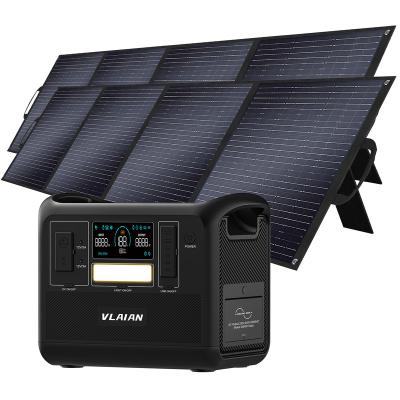 China Type C Outdoor solar generator portable ups power supply station generator system for sale