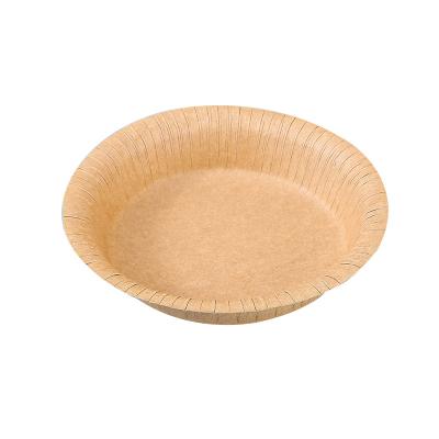 China Birthday Party Disposable Lace Dish Modern Multicolor Bronzing Tableware Solid-color Disposable Paper Plate for sale