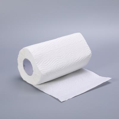 China Virgin Wood Pulp Wholesale OEM 2ply 3ply Towel Paper Roll Kitchen Cloth Kitchen Roll Paper Towel for sale