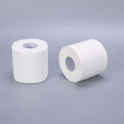 China Virgin Wood Pulp 3 Ply 100% Bambu Rolls Cellulose Quality Tissue Cheap Toilet Paper for sale