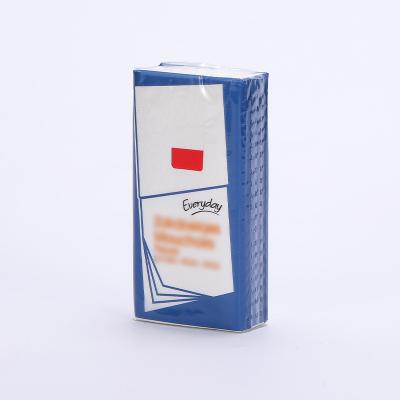 China Pocket Tissue Soft Pack Customized Standard Pocket Facial Tissue Tissue Paper Bulk Standard Bulk Package for sale