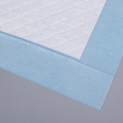 China Wholesale Soft Feeling Printed 600*450 Soft Nonwoven Adult Disposable Underpad for sale