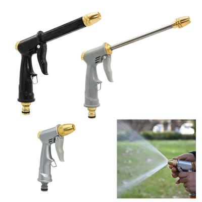 China Automatic Variable Flow Controls Garden Hose Nozzle Sprinkler Washing Watering Cleaning Joint Lance High Pressure Spray Water Gun For Washing for sale