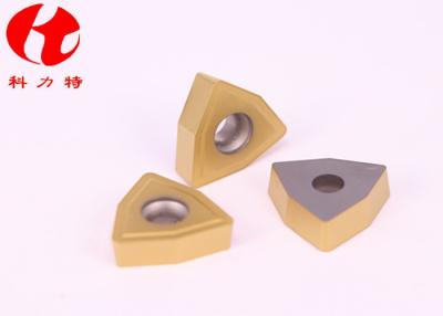 China Yellow Appearance U Drill Inserts WCMX050308-53 Excellent Wear Resistance for sale