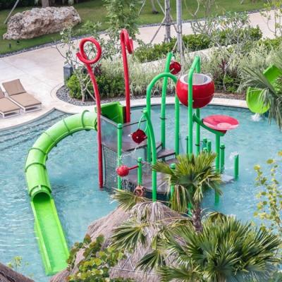 China Luxury water park splashing equipment interactive water house creative water entertainment equipment for children for sale