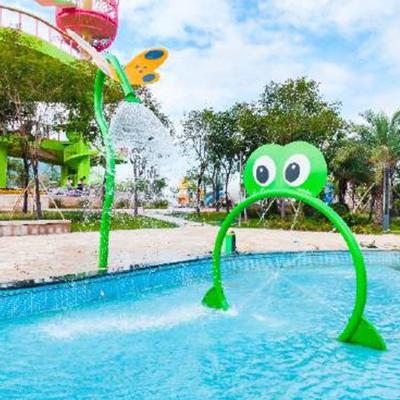 China Funny Game Safe Children's Water Park Tricks Water Park Frog Paddling New Circle Water Recreation Equipment For Kids for sale