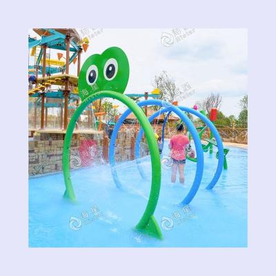 China Leisure and entertainment water recreation splashing equipment rotating water park stunt water park equipment design for sale